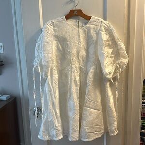 &other stories white dress!